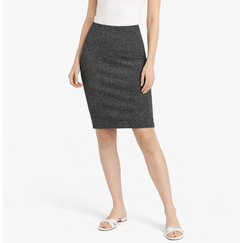 NWT J. Jill Knit Bodycon Pencil Skirt Gray Size XL